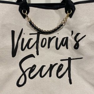 Victoria’s Secret Canvas Tote Bag